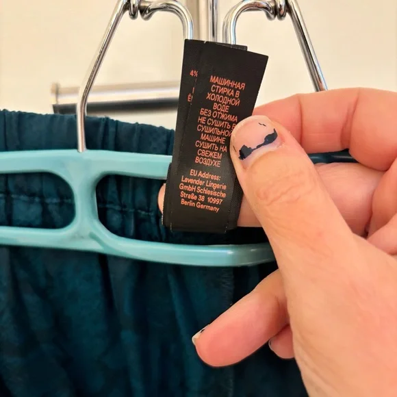 Savage X Fenty Mens Pajama Pants Size XS Green Urban Streetwear Loungewear - Picture 11 of 13